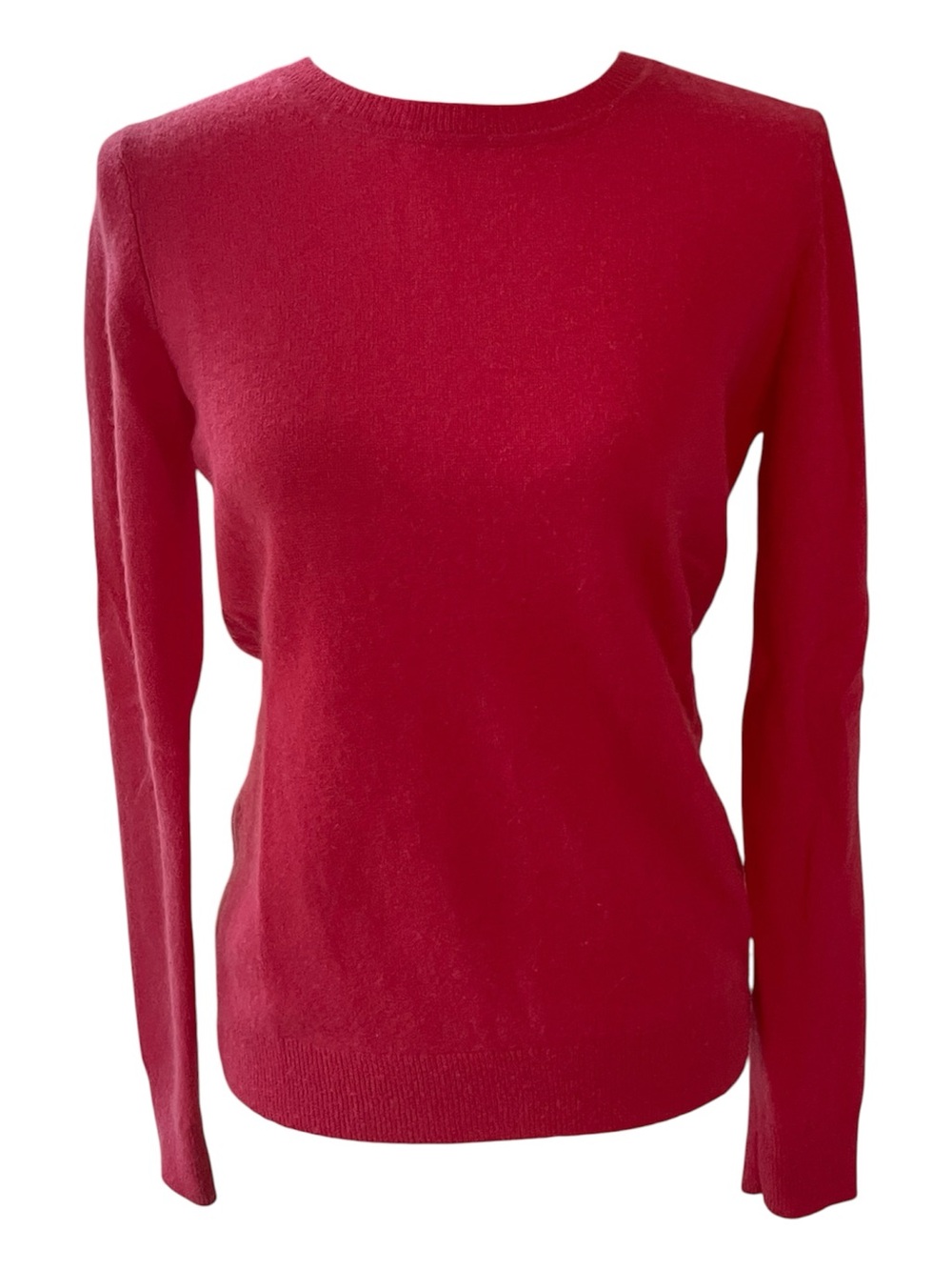 Tahari 100% 2-Ply Cashmere Pink Sweater. Size S